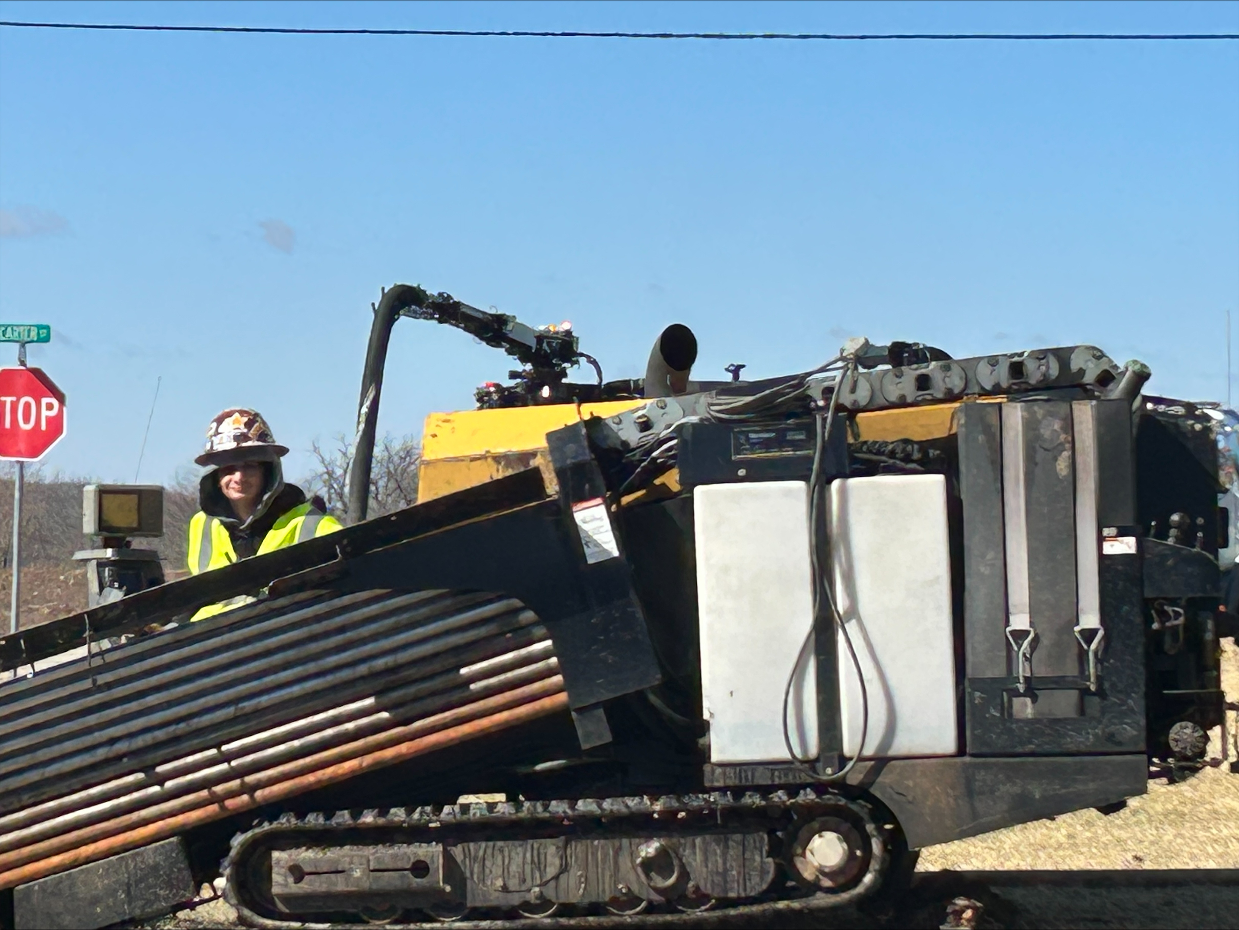 Commercial and Municipal Applications of a directional drilling machine by B&B operations